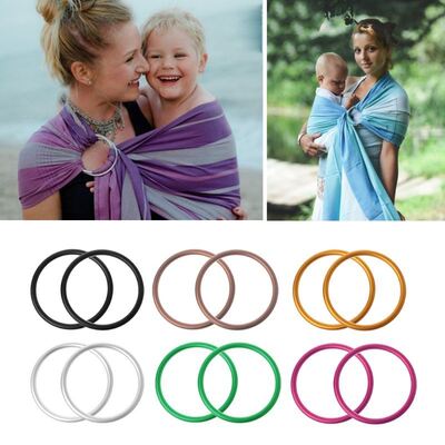 Ergonomic Baby 6063 Aluminium Sling Rings Easy Wear
