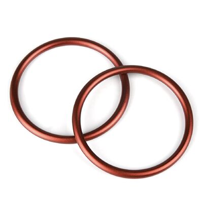 6063 Al Dark Brown Anodizing Finish Infant Ring Sling Rings