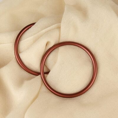 6063 Al Dark Brown Anodizing Finish Infant Ring Sling Rings