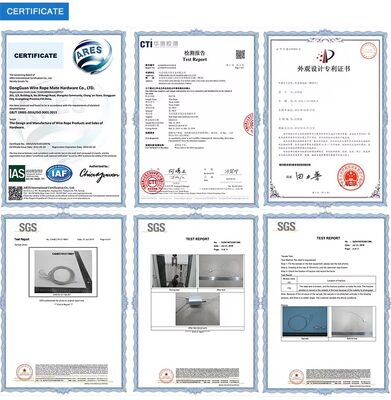 M10 Male Thread Brass Copper Cable Gripper Suspension Kit Wire Rope Clip for LED Part