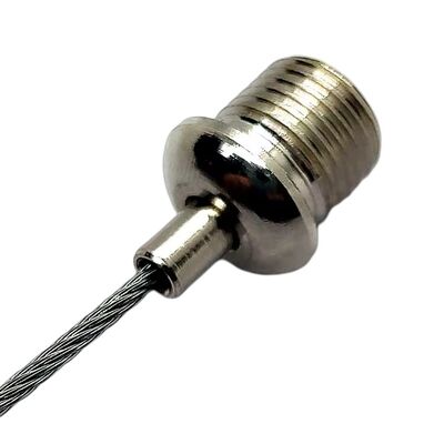 OEM Wholesale G450 Cable Toggle Wire Holder Gripper Rust Fade Resistant Wall Fixing Metal Clip Rope Lock Kits