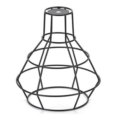 Pendant Lamp Shade Metal Wire Lamp Guard Cage for Decoration Wire Cage Shades