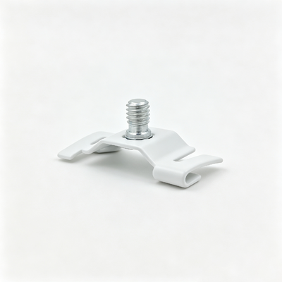 M6 Thread Oblong T Bar Clip Brass Suspension Accessory Drop Ceiling Track Light Wire Rope Cable Management Clamp