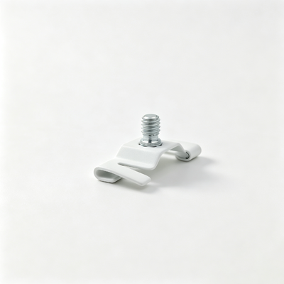 M6 Thread Oblong T Bar Clip Brass Suspension Accessory Drop Ceiling Track Light Wire Rope Cable Management Clamp