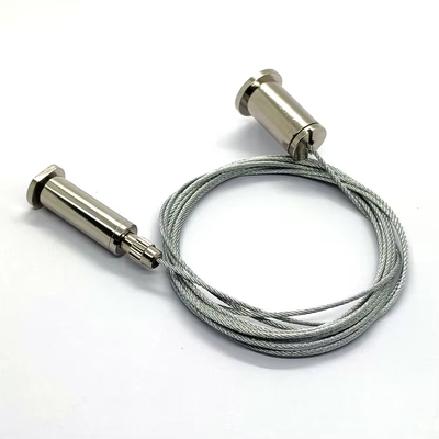 Custom Led Lamp Hardware Ceiling Lighting Hanging Wires Small Cable Gripper Accessory for Indoor Panel Light Mount