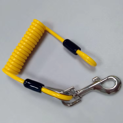 New Designed Coating PU Safety Spring Lanyard / Ergodyne Wrist Tool Lanyard