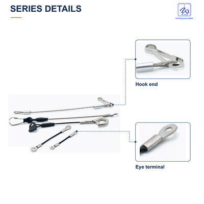 Wire Rope Assembly Series with Different End Fittings
