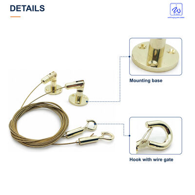 Ceiling Cable Suspension Kit for LED Panels and Pendant Lights