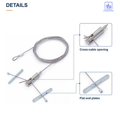 Y-Type Cable Suspension Kit for Light Panels