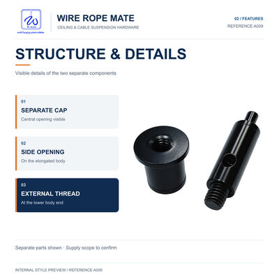 Premium Cable Suspension Kit for Secure and Stylish Installations