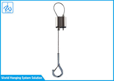 Durable Metal Picture Hanging Systems , Nickel Plated Wall Mounted Picture Hanging Systems