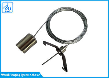 SGS Designed Cable Lighting Suspension Kits For Led Decorated Ceiling Lights