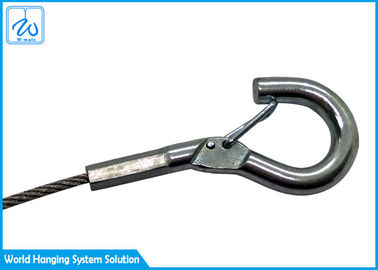 Customized Stainless Steel Wire Rope Sling With Eye - Hook Terminal