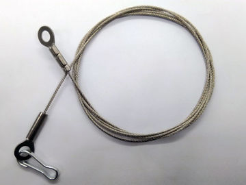 Secure Wire Rope Cable Slings With Eyelets For Wire Hanging System