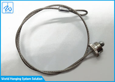 Acoustic Ceiling Suspension Kit Acoustic Attach Gripper Cable Hanger Steel Wire Rope For Sling