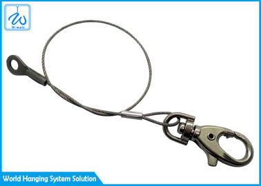 Industrial Secure Wire Rope Sling End Eye And Looping For Hanging System