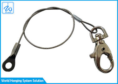 Industrial Secure Wire Rope Sling End Eye And Looping For Hanging System