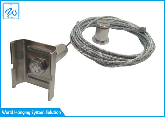 Aircraft Galvanized Steel Cable Suspension Kit For Lighting Installation
