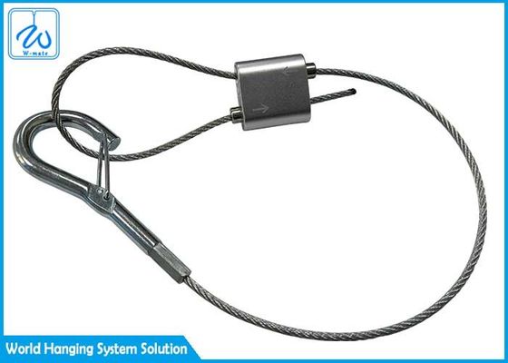 Professional Supplier Cable Hook Gripper Single Cable W/ Ceiling Gripper &amp; Gated Hook