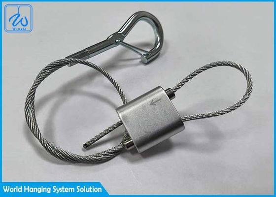 Hook And Loop Cable With Gripper For Seismic Bracing Or Other Suspended Services