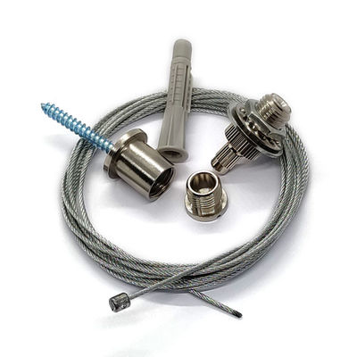 Suspension Kit For Led Panel Lights With Adjustable Cabel Gripper