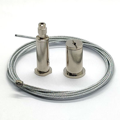 Led Track Lighting Cable Kit With Adjustable Fastener Swivel Clasps