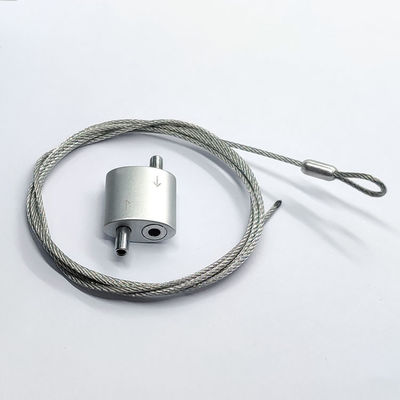 OEM Loop Wire Adjustable Cable Gripper Hanging Kit For Sign Board