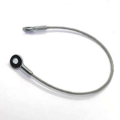 Stainless 316 Steel Rope Wire Sling Tool With Stamped Eyelets