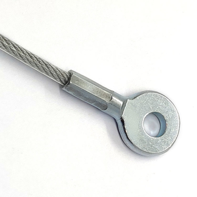 Stainless 316 Steel Rope Wire Sling Tool With Stamped Eyelets