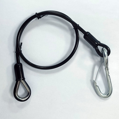 Wire Cable Galvanized Stainless Steel Coated PU Hanging Hook