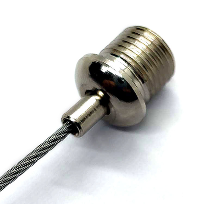M10 Threaded Adjustable Cable Gripper Lock Hanging Kit For Lighting
