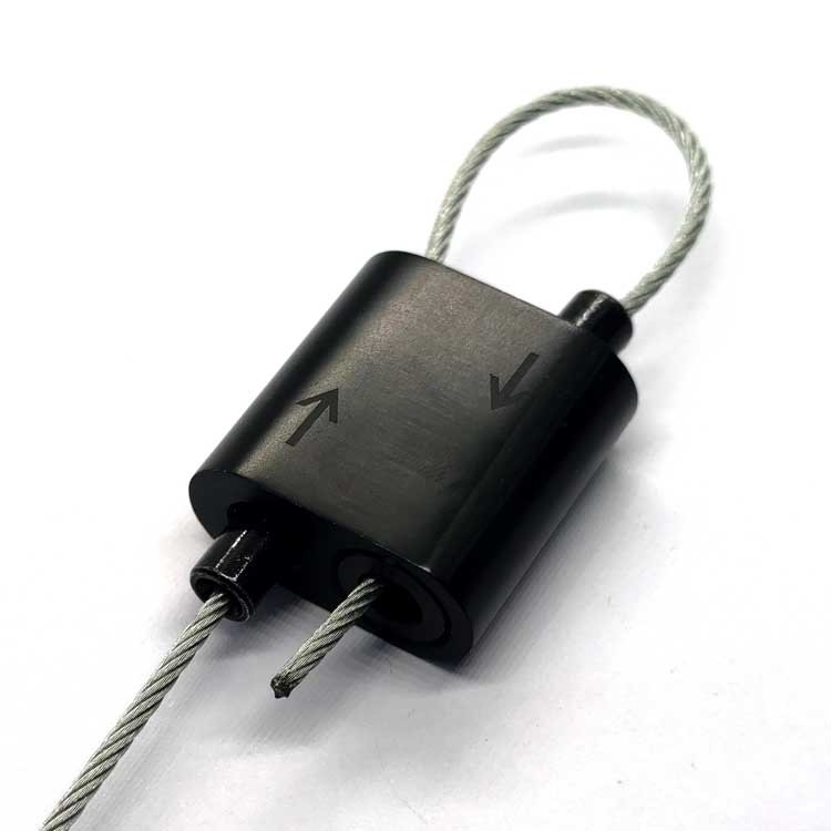 Small Looping Gripper For 3/64" & 1/16" Suspension Cable Gripper For Hanging Spiral Duct