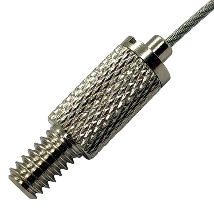 OEM Wholesale G450 Cable Toggle Wire Holder Gripper Rust Fade Resistant Wall Fixing Metal Clip Rope Lock Kits