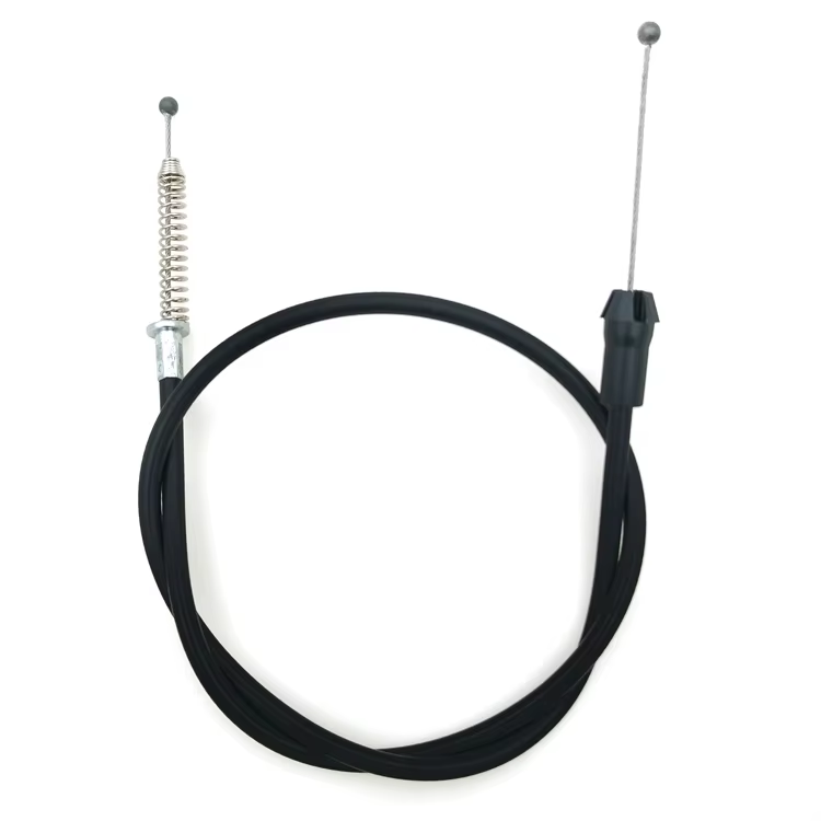 Custom High Quality Die-Casting Zinc Head Steel Wire Rope Brake Control Cable Assembly Bowden Cable With Customized Fittings