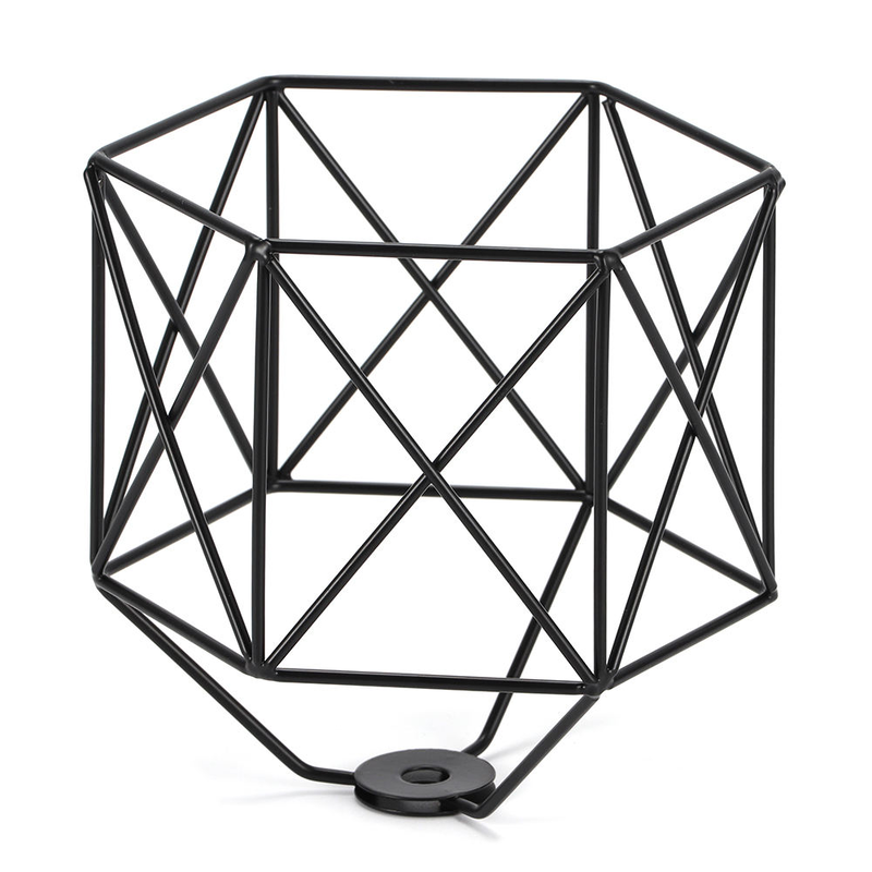 Pendant Lamp Shade Metal Wire Lamp Guard Cage for Decoration Wire Cage Shades