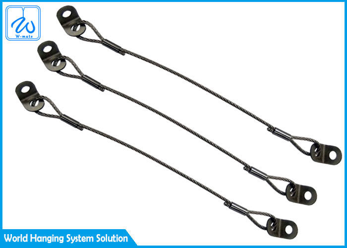 Customized Prevent Fall Garage Door Spring Safety Cable With Bending Terminal End