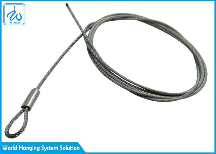 1mm Loop End Cable Wire Wire Rope Accessories For Ceiling Suspension