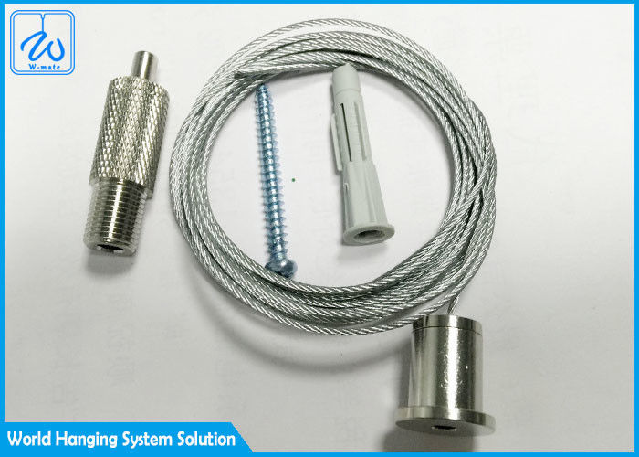 Light Fitting Wire Suspension Hanging Kit With Steel Wire Rope Ceiling Attachment