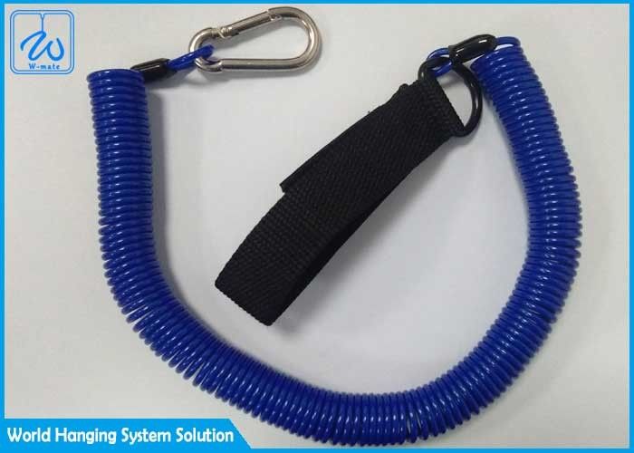 Lanyards Fishing Tool Pole Safety Coil Lanyard Retractable Wire Inside Tup Cover