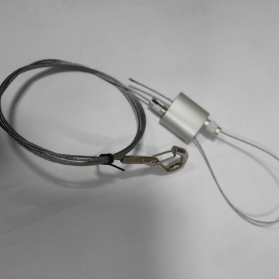 Suspension Cable UL E472804 Type R With Cable Looping Gripper And Wire Rope