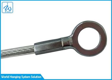 Stainless Steel Wire Rope Assembly Components PVC Coated By Spot Welded Cut