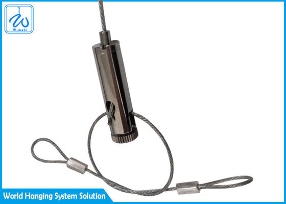 Side Exit Cross Cable Gripper For 1.0 - 2.0mm Steel Wire Rope