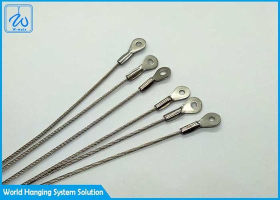 Nylon Coated Stainless Steel Wire Rope 2.5mm For Suspension Systems
