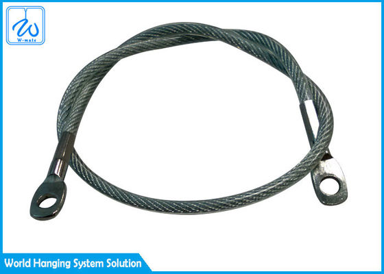Single Leg 2mm Stainless Steel Wire Rope Sling With Thimble Eye