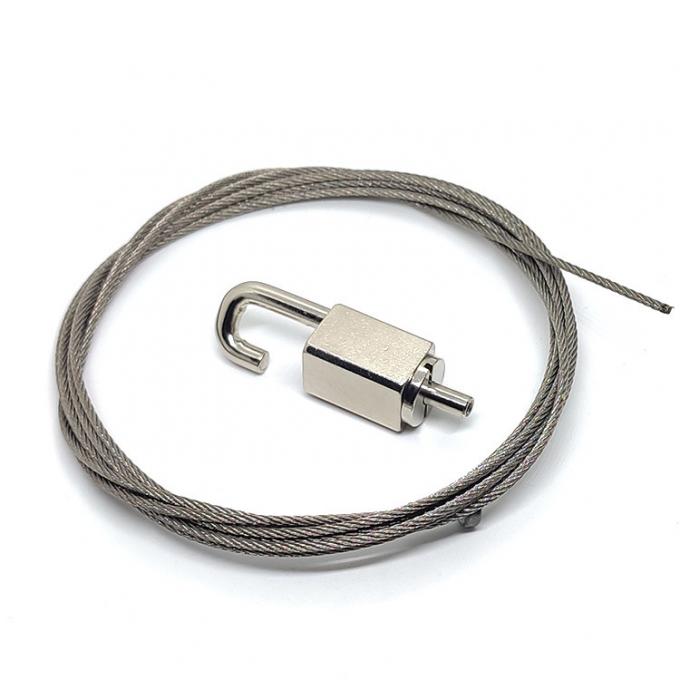 Self Locking Brass Cable Gripper Hanger Signage Cable Hanging Systems