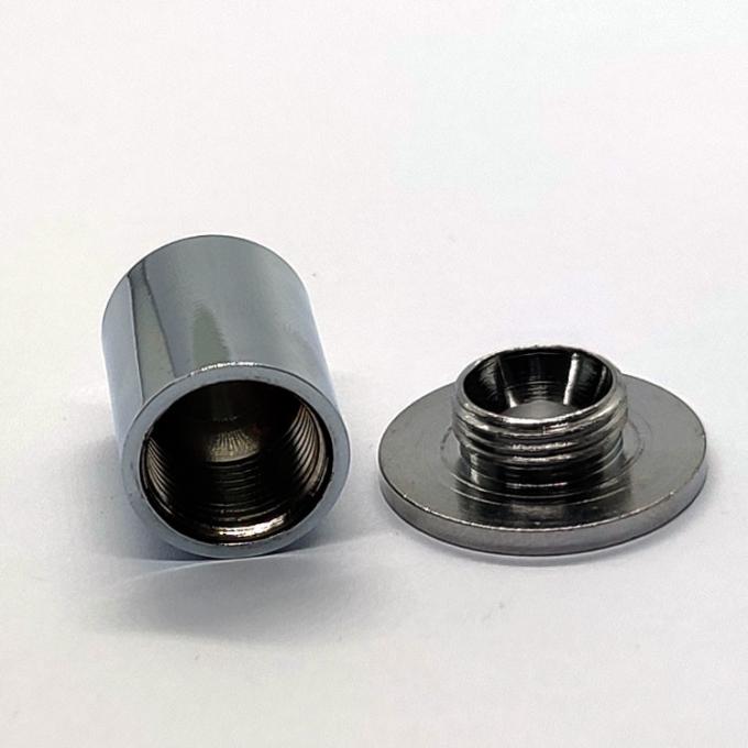 Brass Chrome Ceiling Coupler Attachment Steel Wire Rope Ceiling Connector